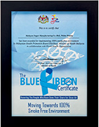 The Blue Ribbon Certificate